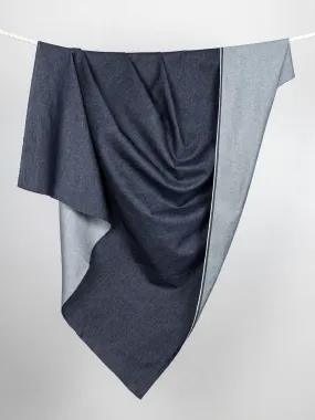 11oz Non-Stretch Organic Cotton Denim - Deep Indigo - Swatch