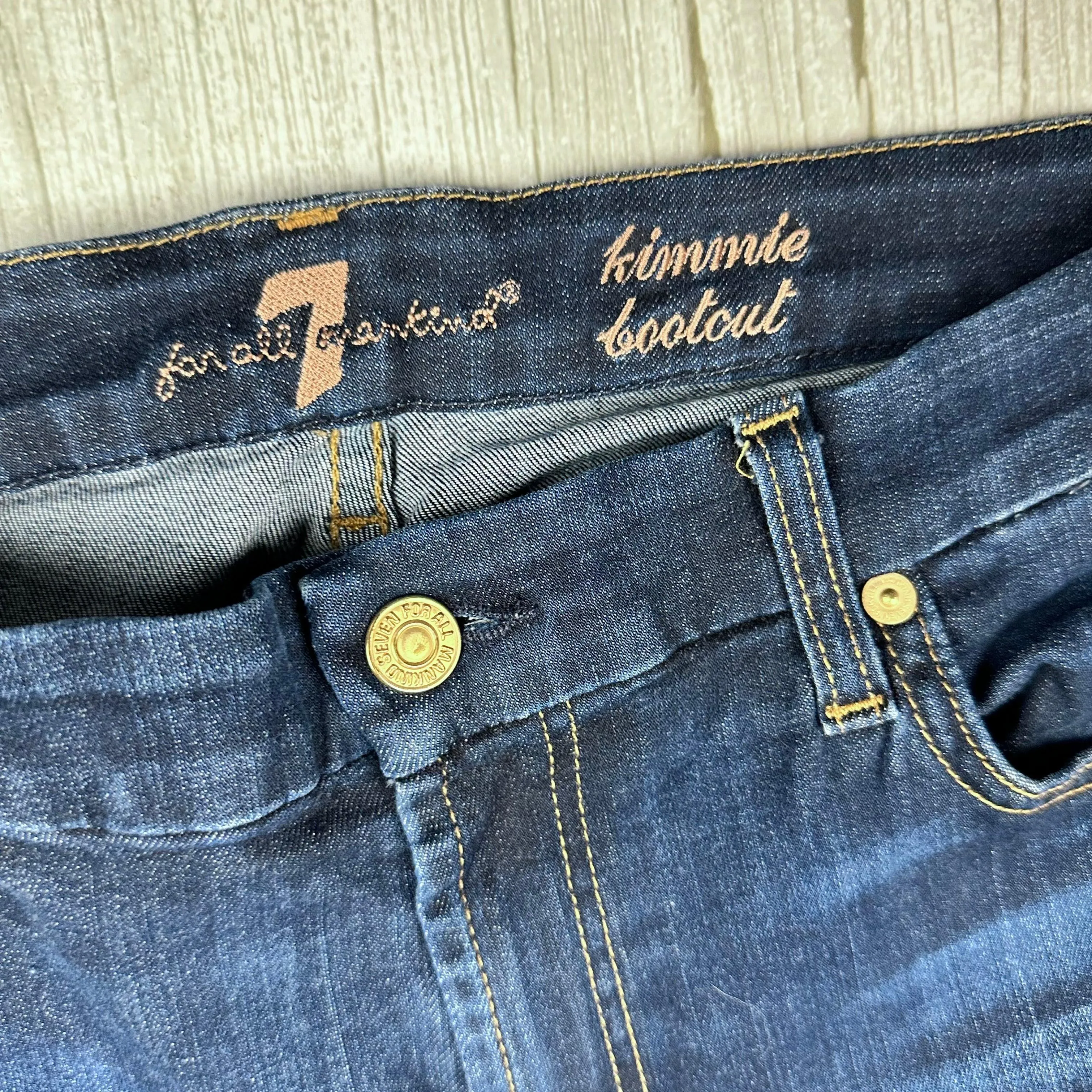 7 for all Mankind 'Kimmie Bootcut' Stretch Jeans Size- 31