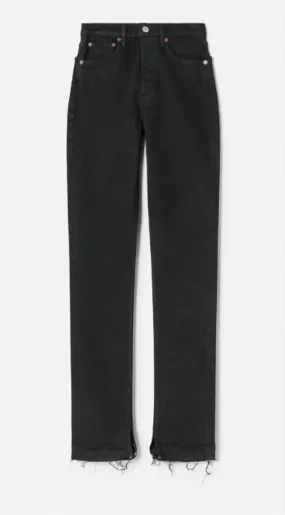 70s High Rise Stove Pipe Jeans