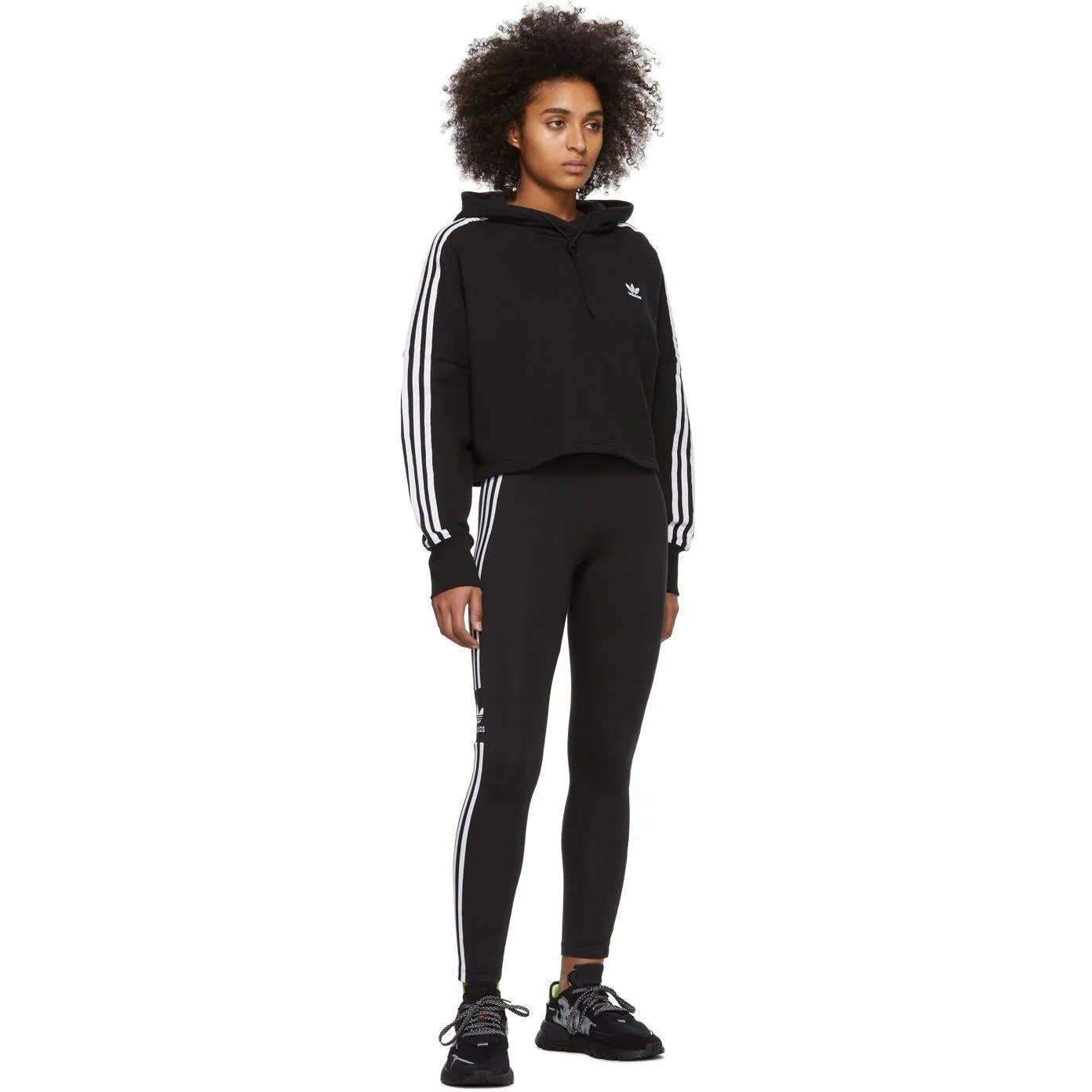 adidas Originals Black Trefoil Tights