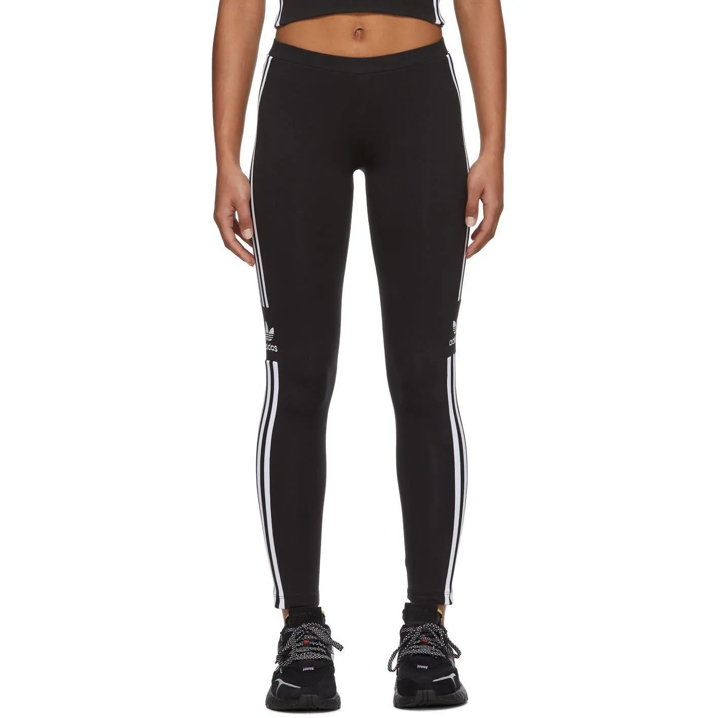 adidas Originals Black Trefoil Tights
