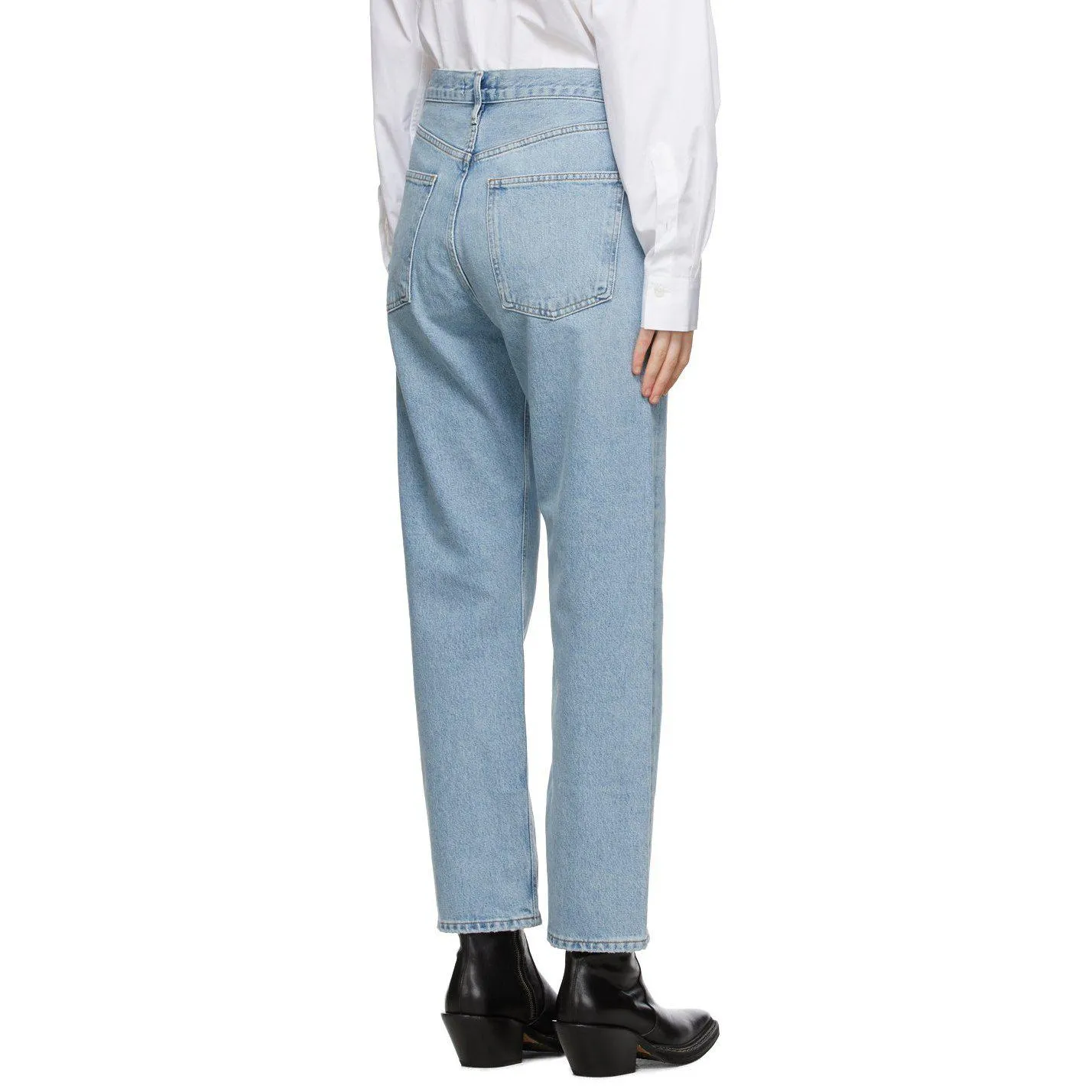 AGOLDE Blue 90's Mid-Rise Loose Fit Jeans