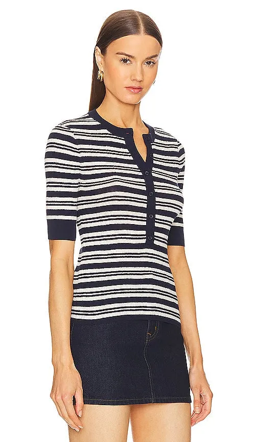 A.L.C. Fisher Top in Navy