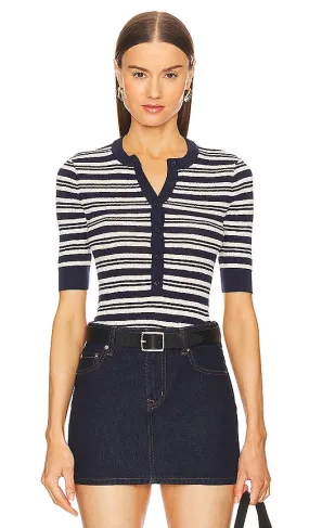 A.L.C. Fisher Top in Navy
