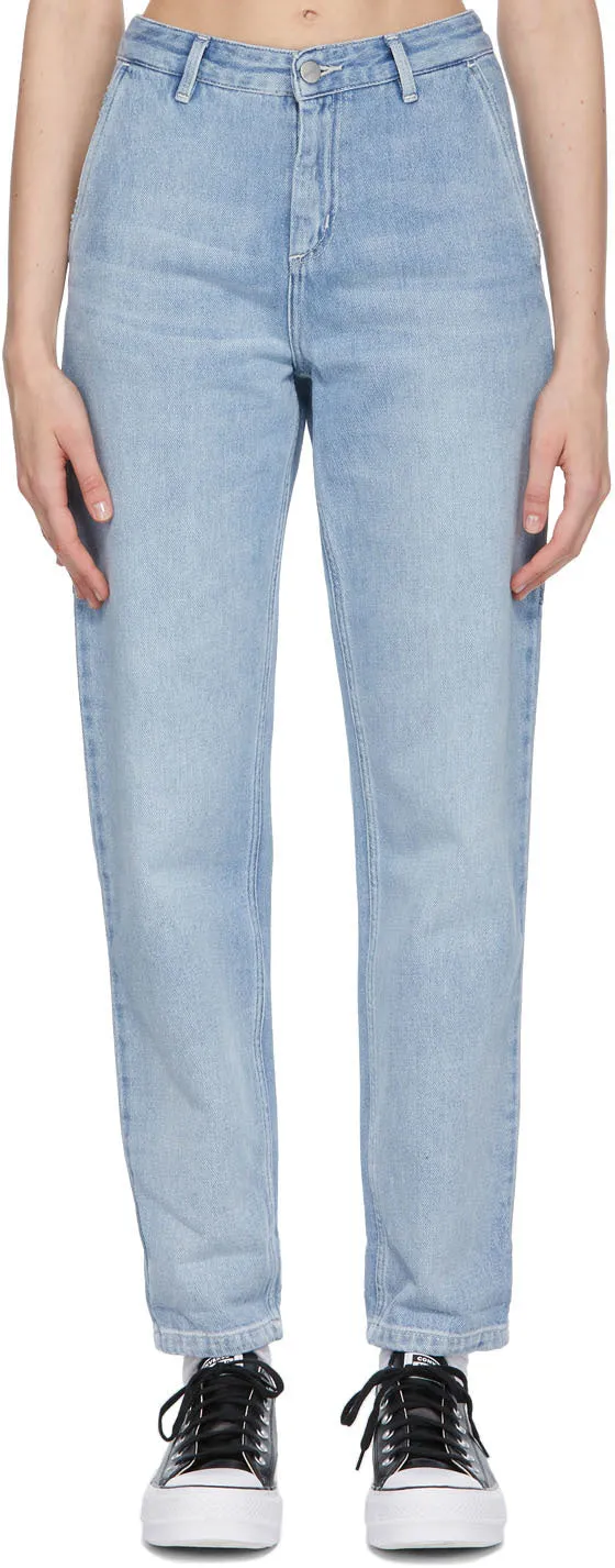 Carhartt Work In Progress Blue Pierce Jeans