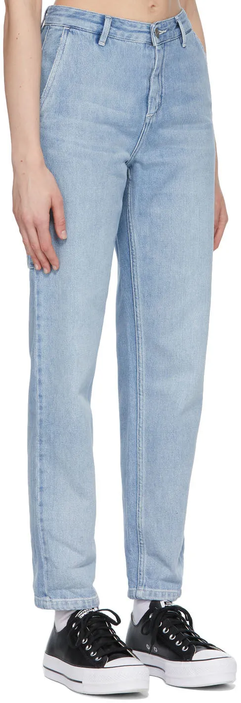 Carhartt Work In Progress Blue Pierce Jeans