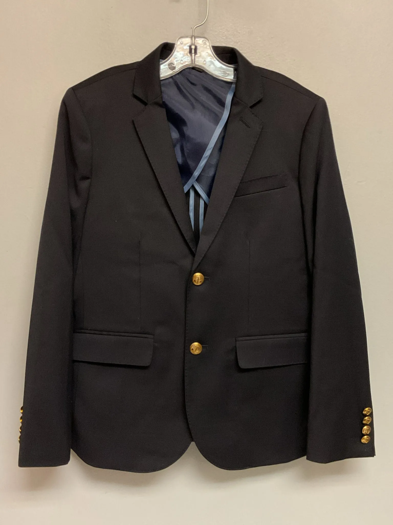 Crew Cuts Size 12 Navy Wool Blend Big Boys Blazers