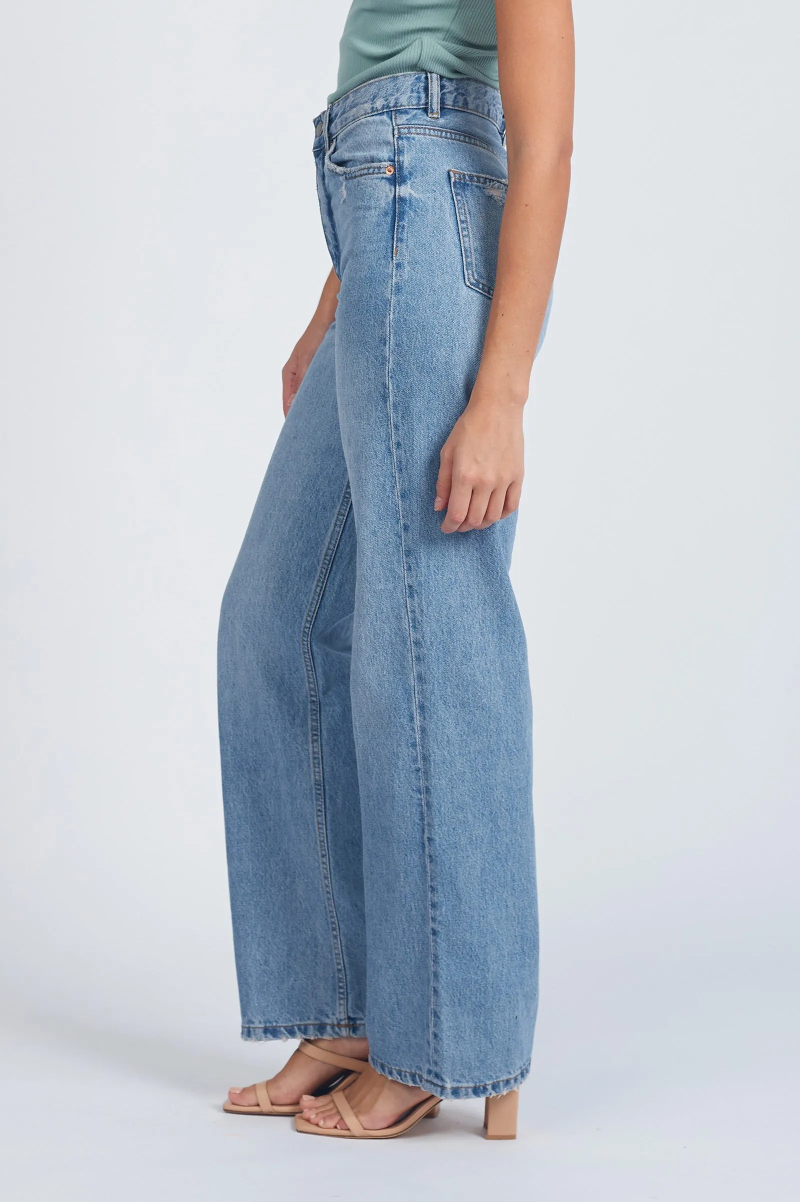 Echo Straight Jeans - Blue Jay