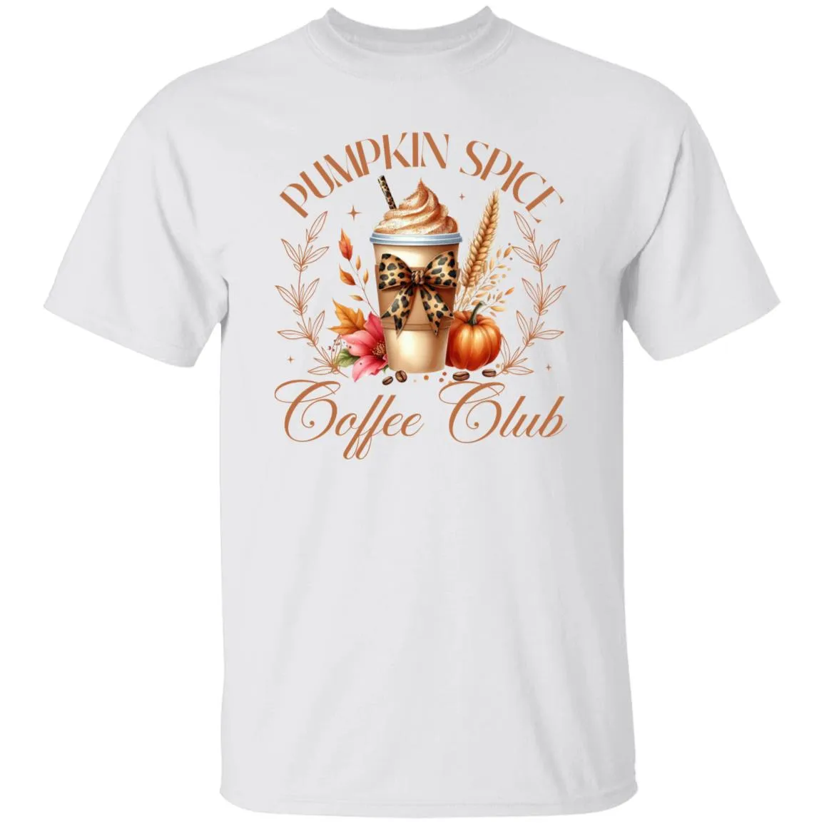 Fall Pumpkin Spice Shirts Women's Casual Autumn Thanksgiving Graphic Tees