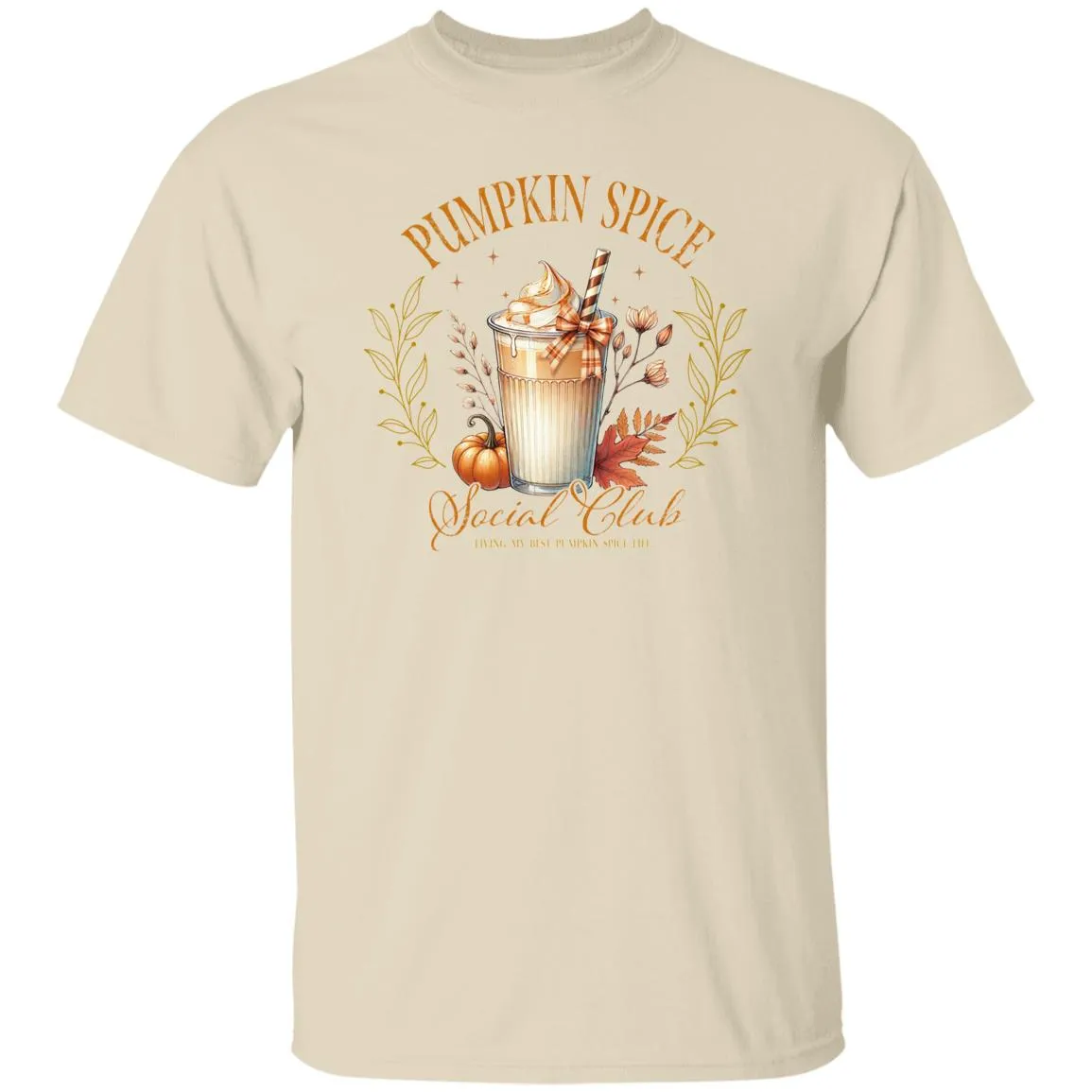 Fall Pumpkin Spice Shirts Women's Casual Autumn Thanksgiving Graphic Tees
