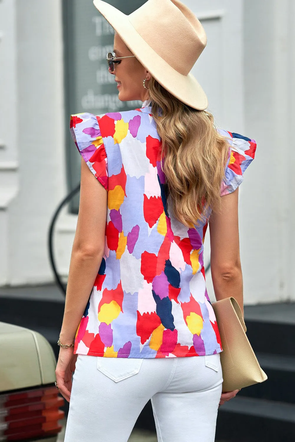 Friday Feels Frill Neck Top