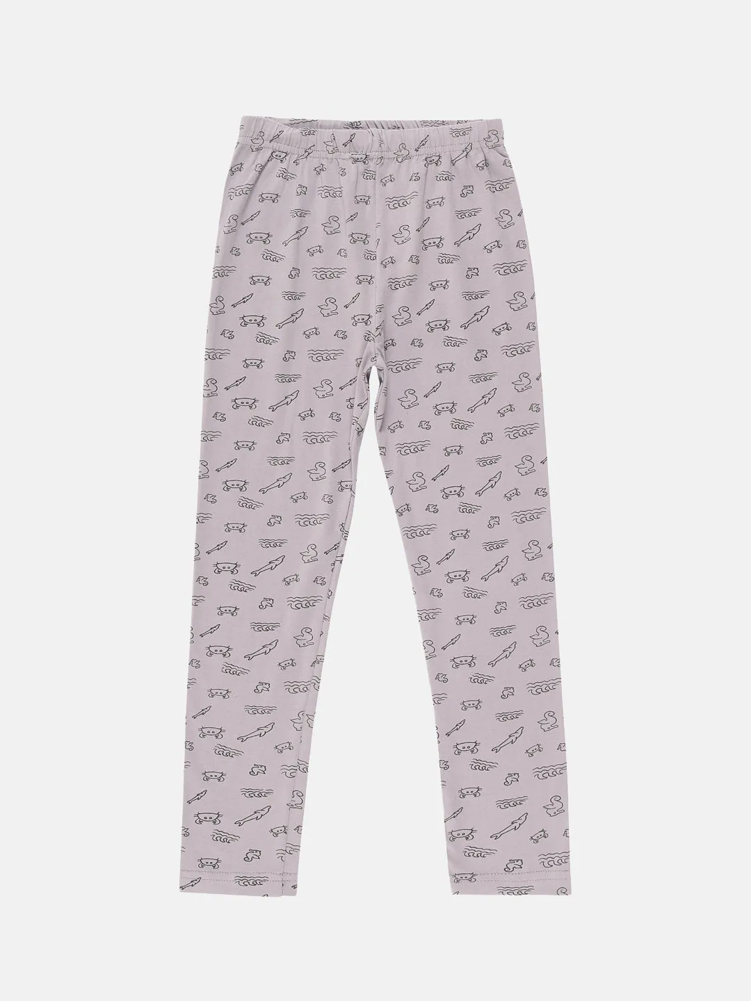 Girls AOP Printed Legging
