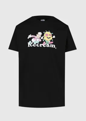 ICECREAM: CHASE SS TEE [BLACK]