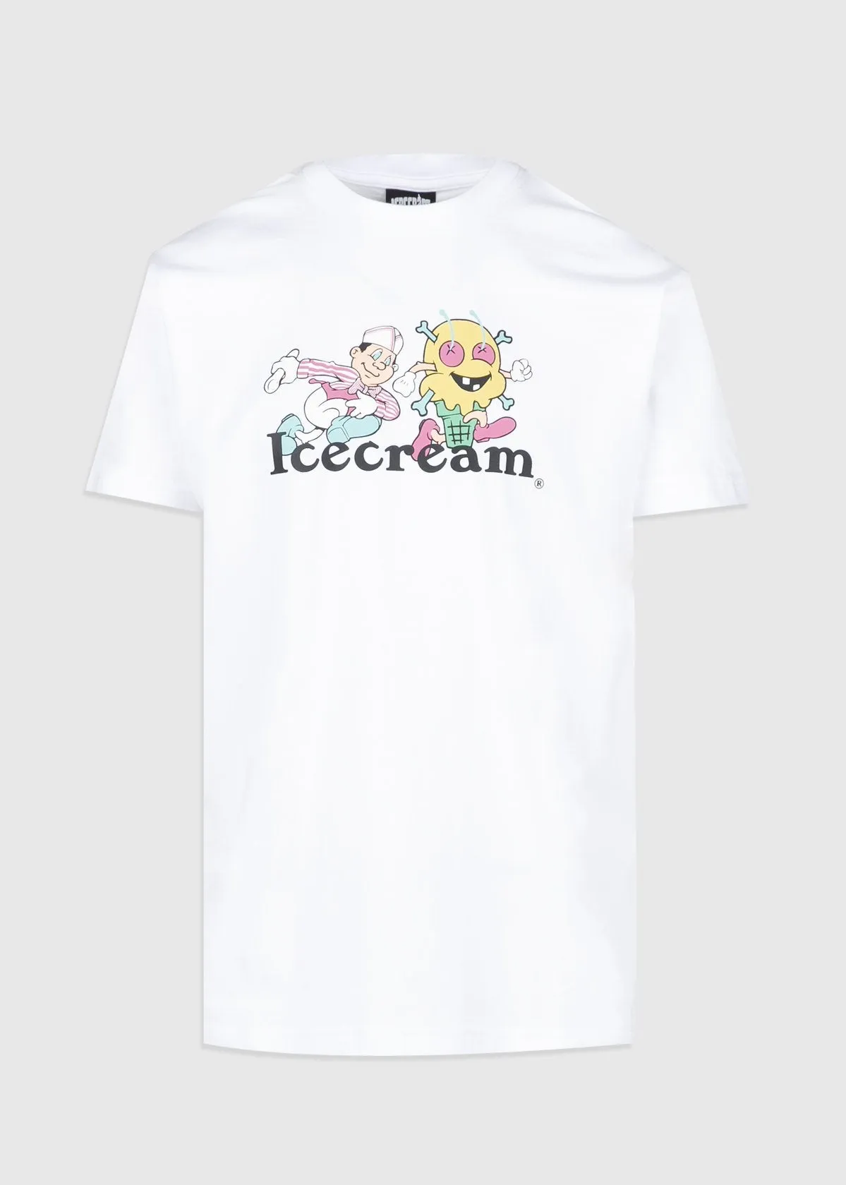 ICECREAM: CHASE SS TEE [WHITE]
