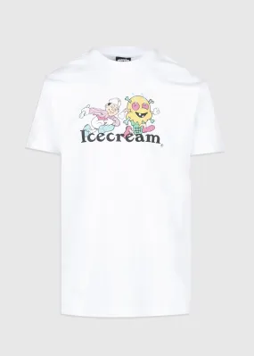 ICECREAM: CHASE SS TEE [WHITE]