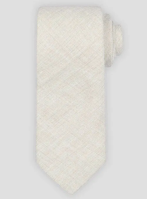Italian Linen Tie - Meadow