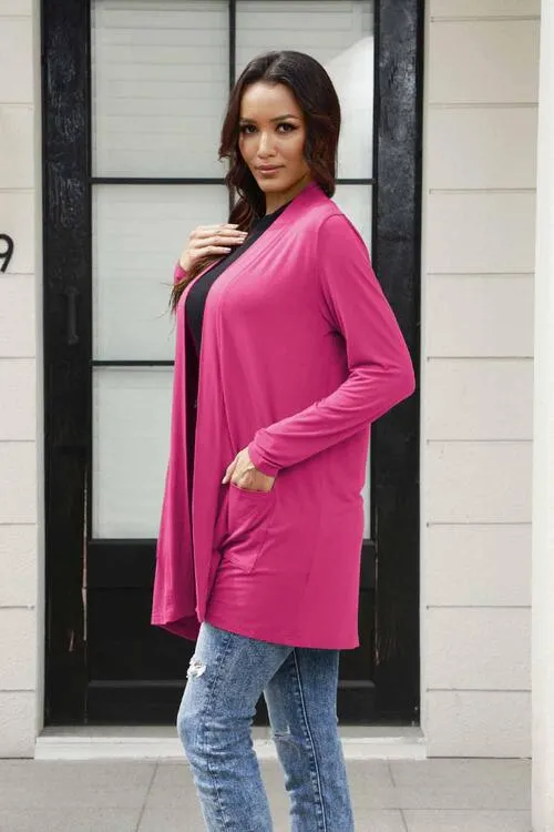 Long Sleeve Cardigan with Pockets
