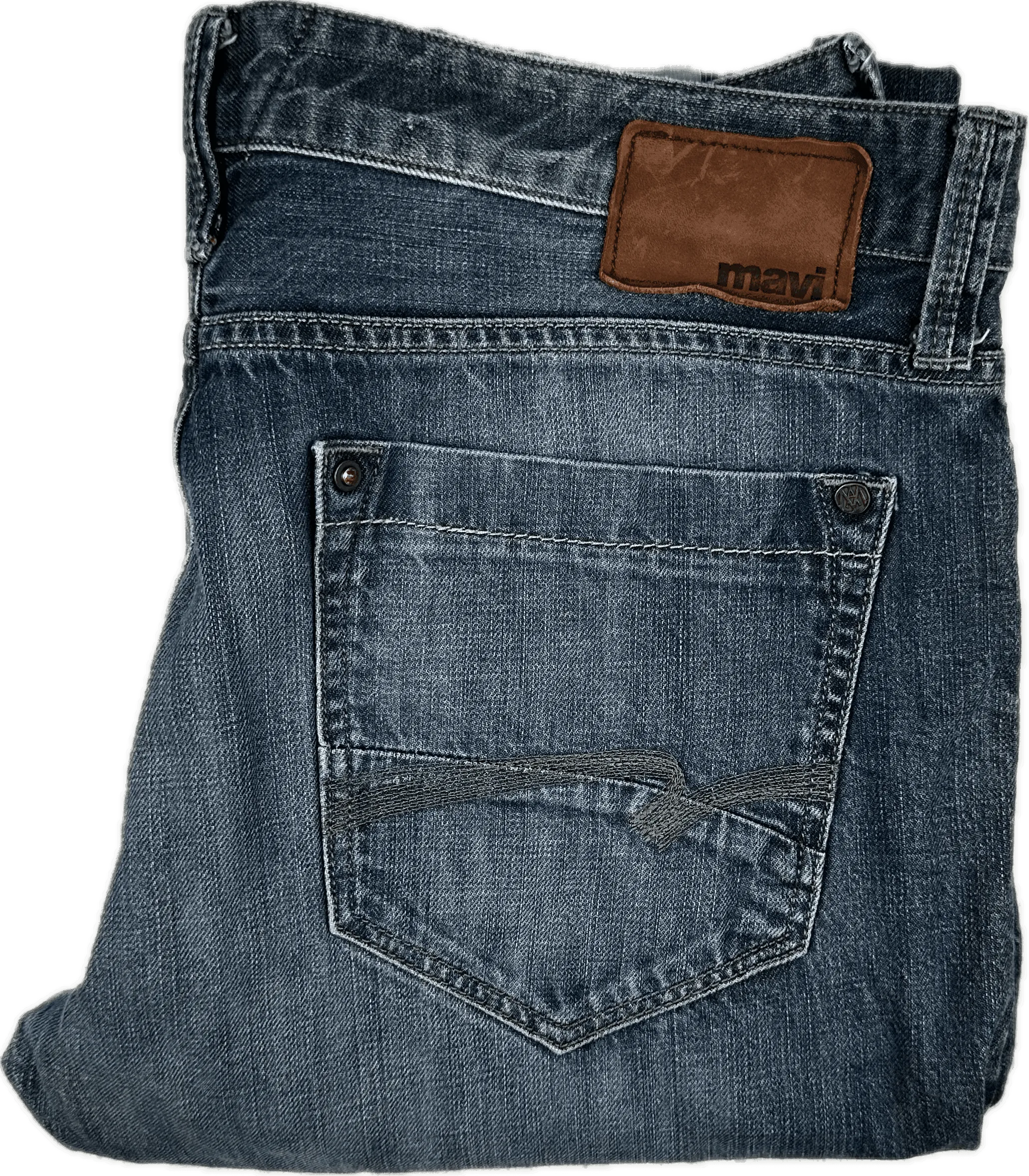 Mavi Denim Mens Classic  'Hunter' Jeans -Size 36