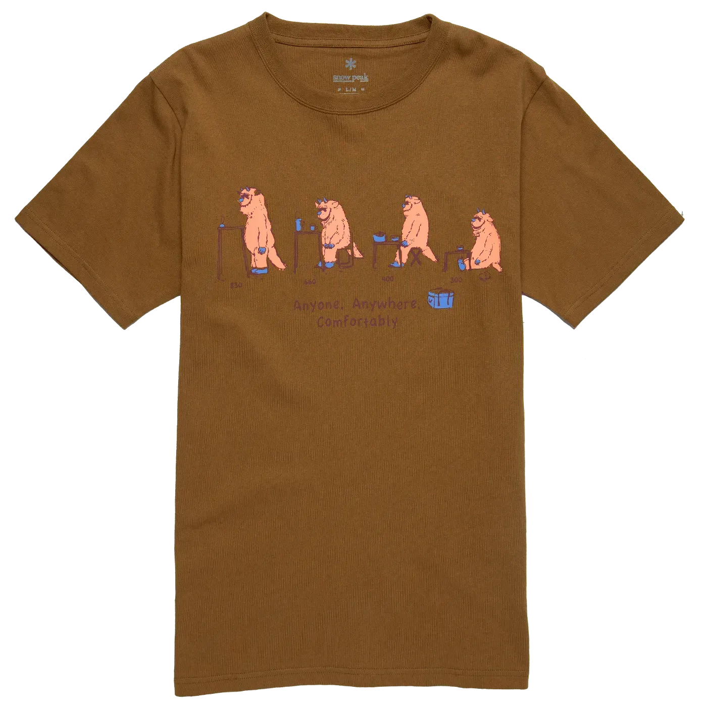 Monster Graphic Tee - Moss