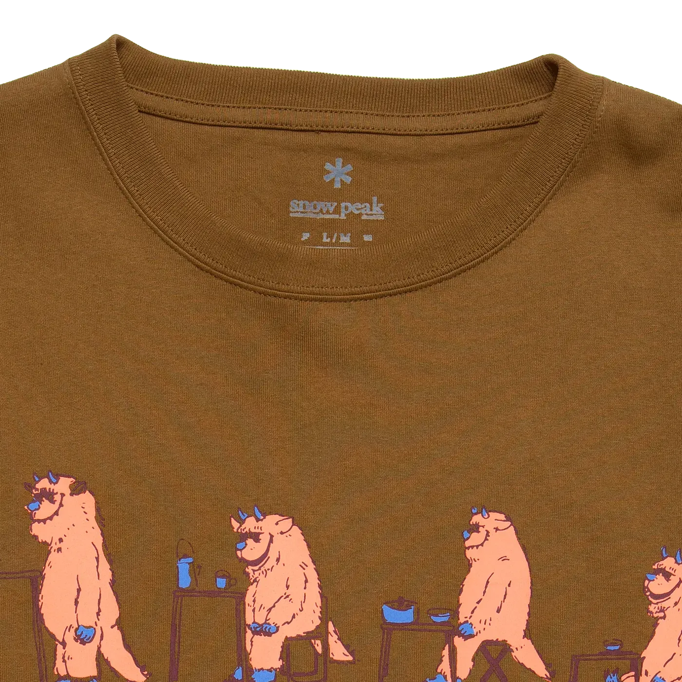 Monster Graphic Tee - Moss