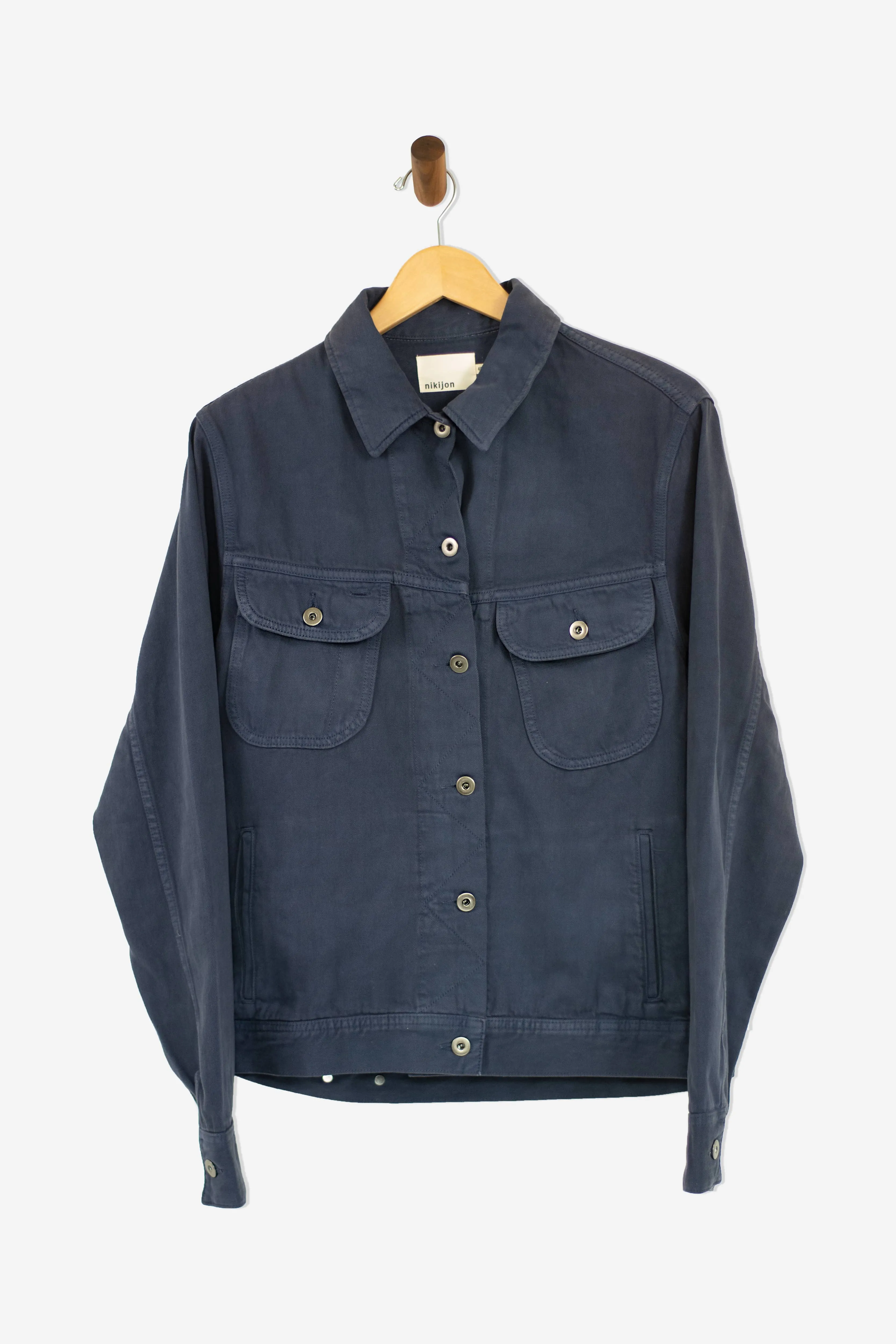 Navy Blue Denim Jacket