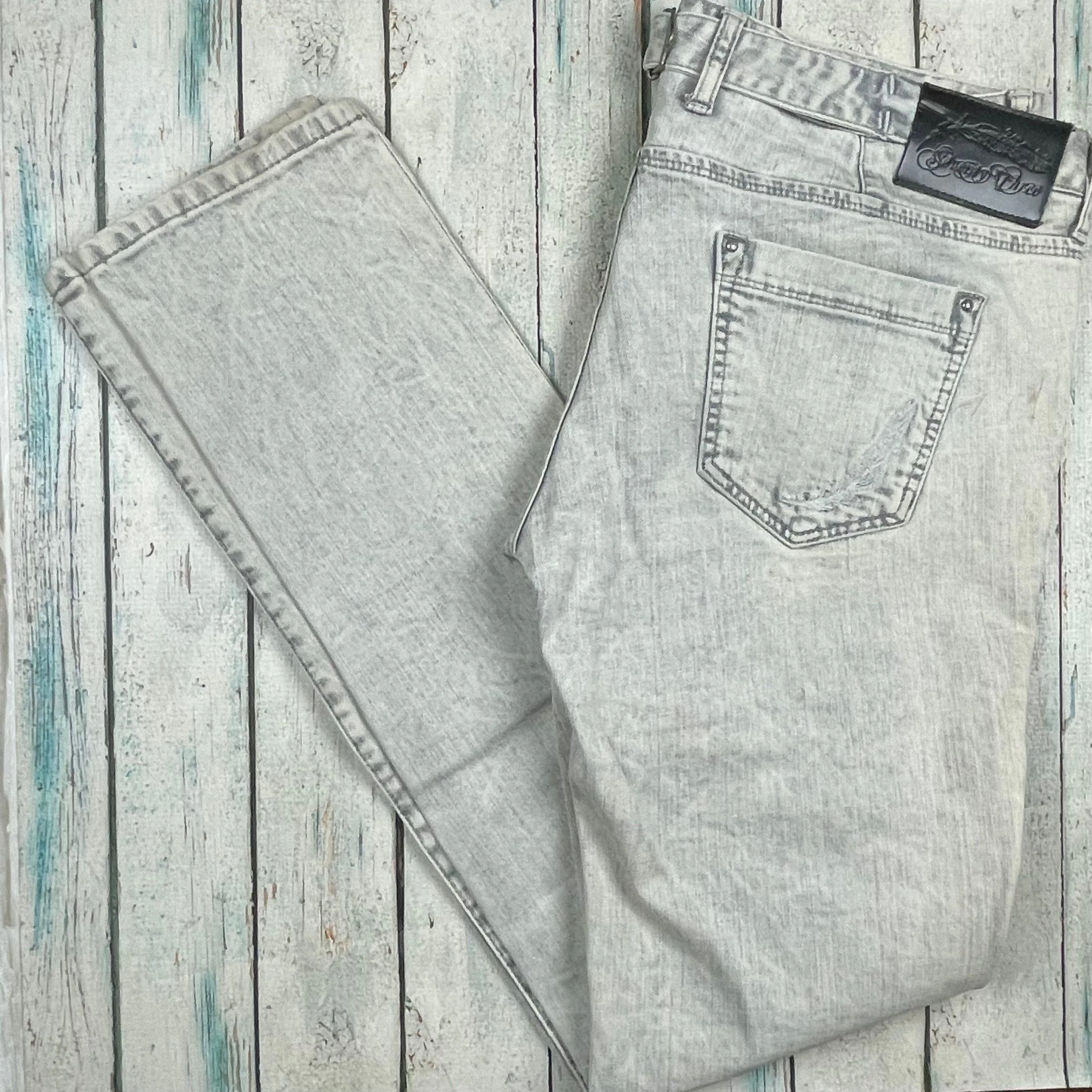 NEW -Pepe 'Rhythm' Ladies Low Rise Straight Jeans- Size 32/34