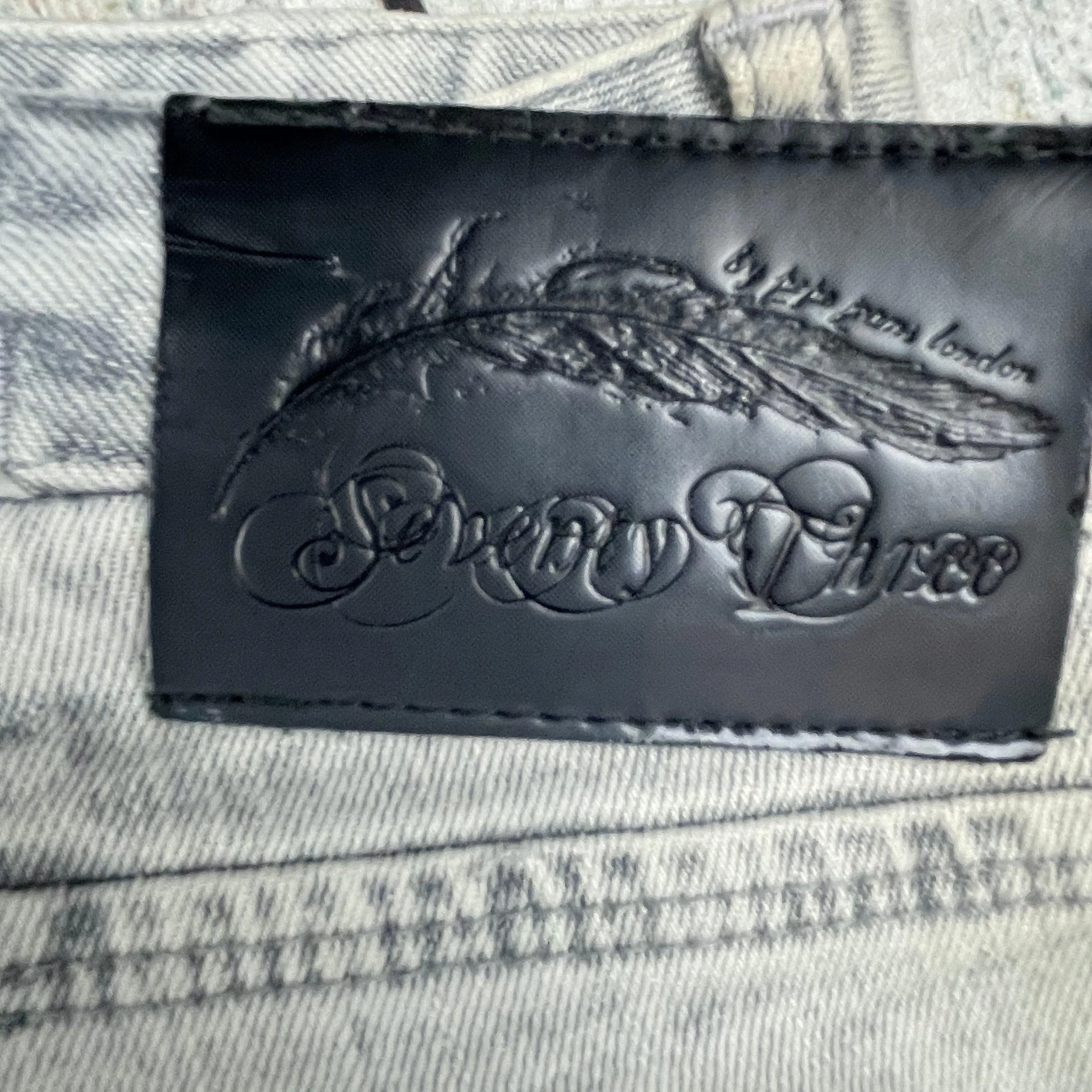 NEW -Pepe 'Rhythm' Ladies Low Rise Straight Jeans- Size 32/34