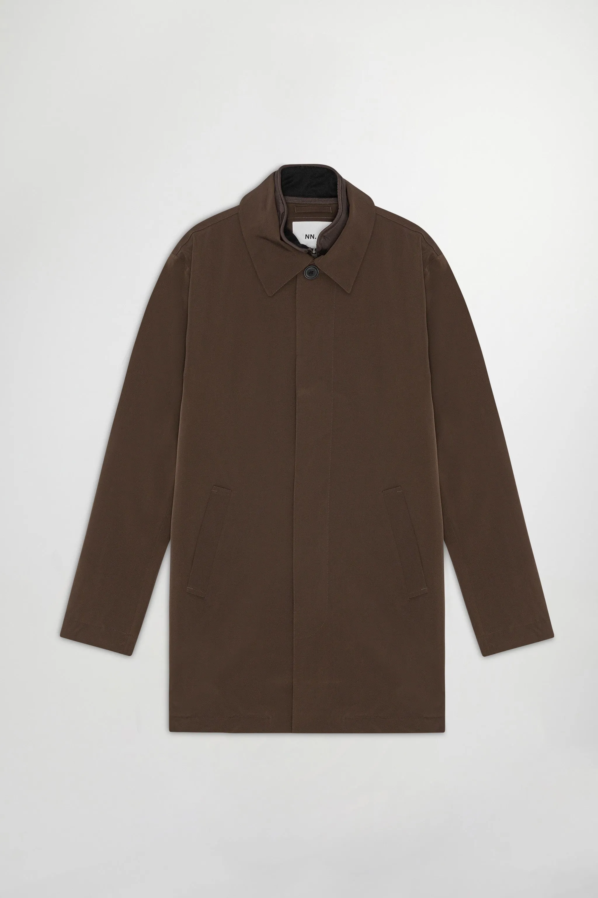 NN07 Blake 8240 Trench Coat in Demitasse