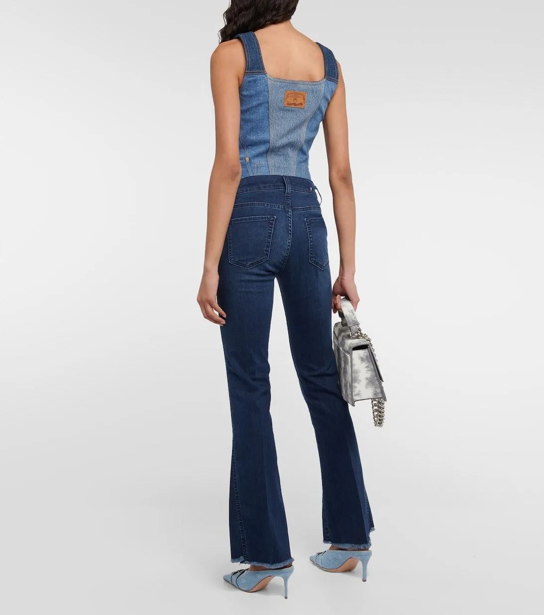 NWT- 7 for all Mankind 'Mid Rise Bootcut' Ladies Jeans Size- 28
