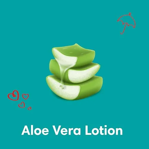 Pampers Baby-Dry Pants Diapers with Aloe Vera Lotion, 360 Fit & up to 100% Leakproof, Size 5, 12-18kg, Mega Pack, 48 Count