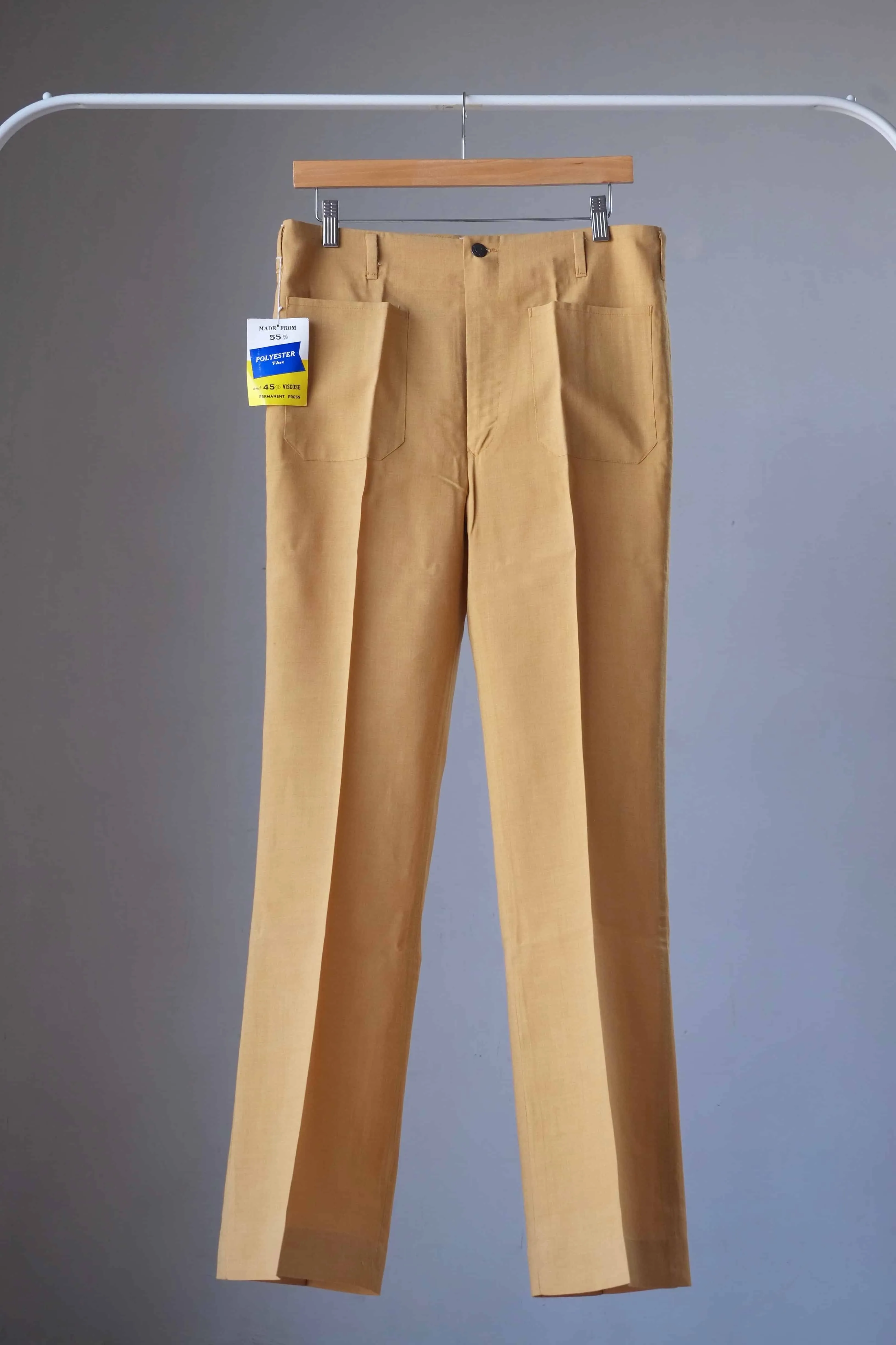 RILSAN Permanent Press Men's Vintage 70's Slacks