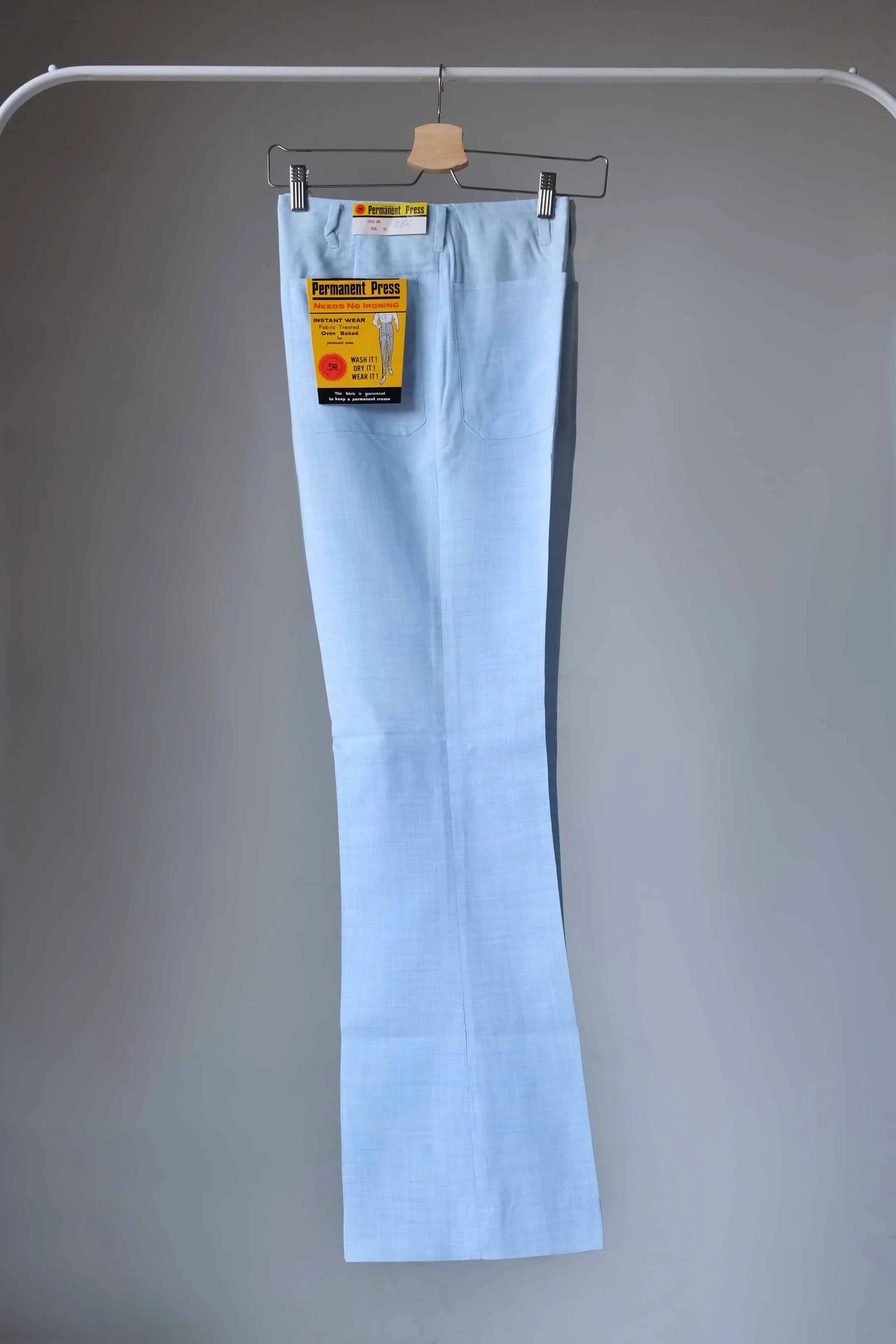 RILSAN Permanent Press Men's Vintage 70's Slacks