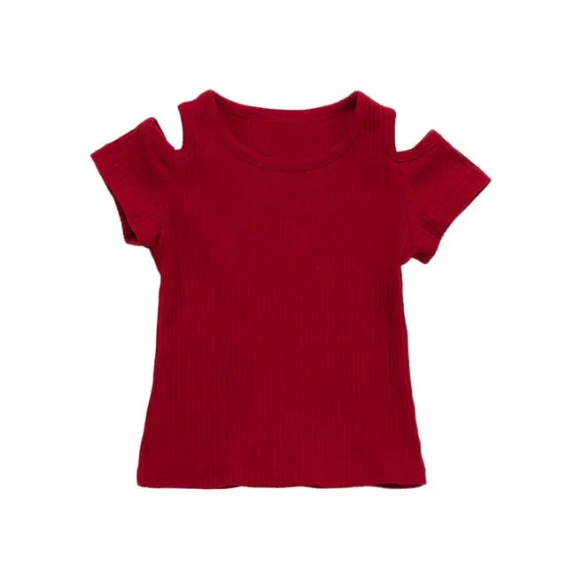 Summer Children T Shirt Casual Simple