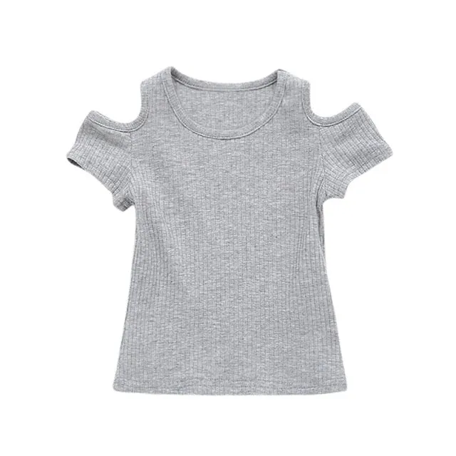 Summer Children T Shirt Casual Simple