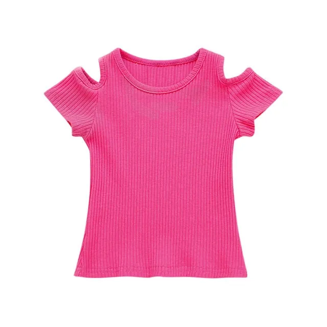 Summer Children T Shirt Casual Simple