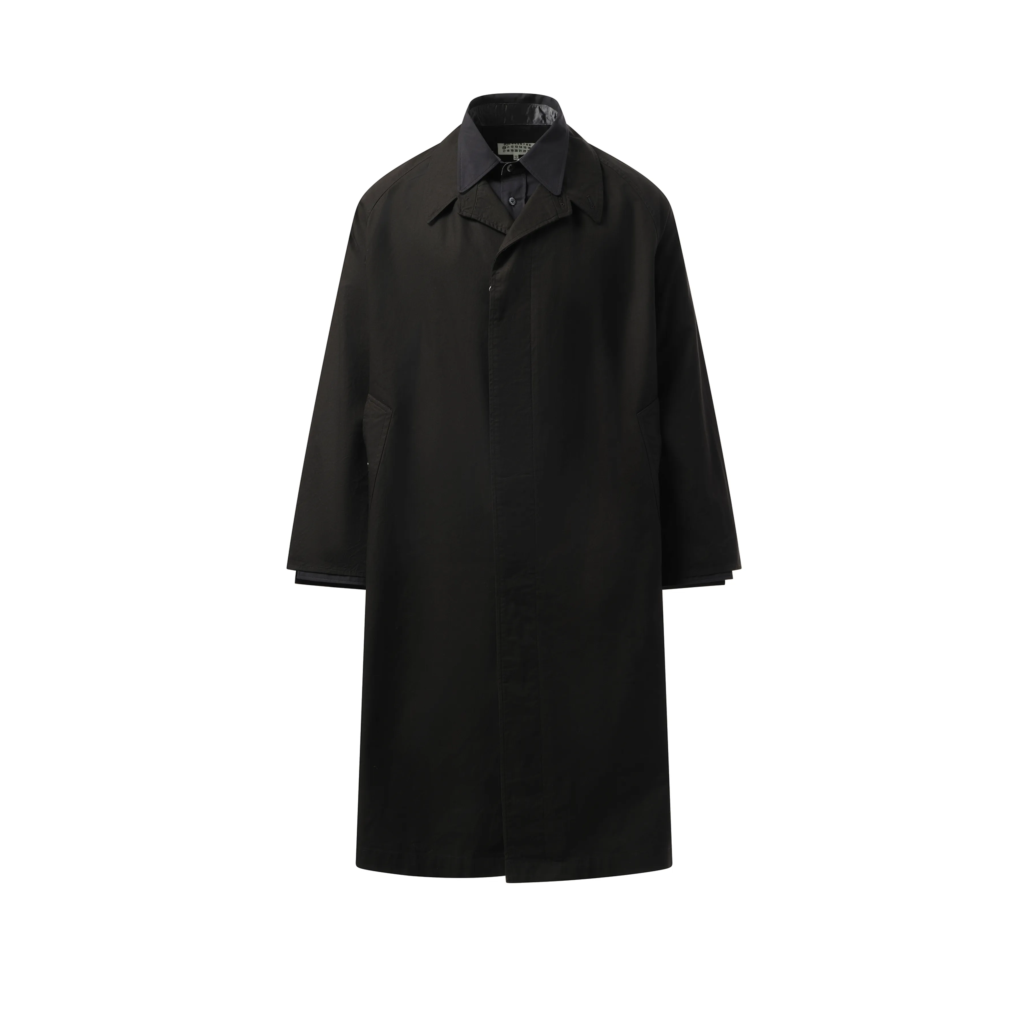Trench Rain Coat in Black