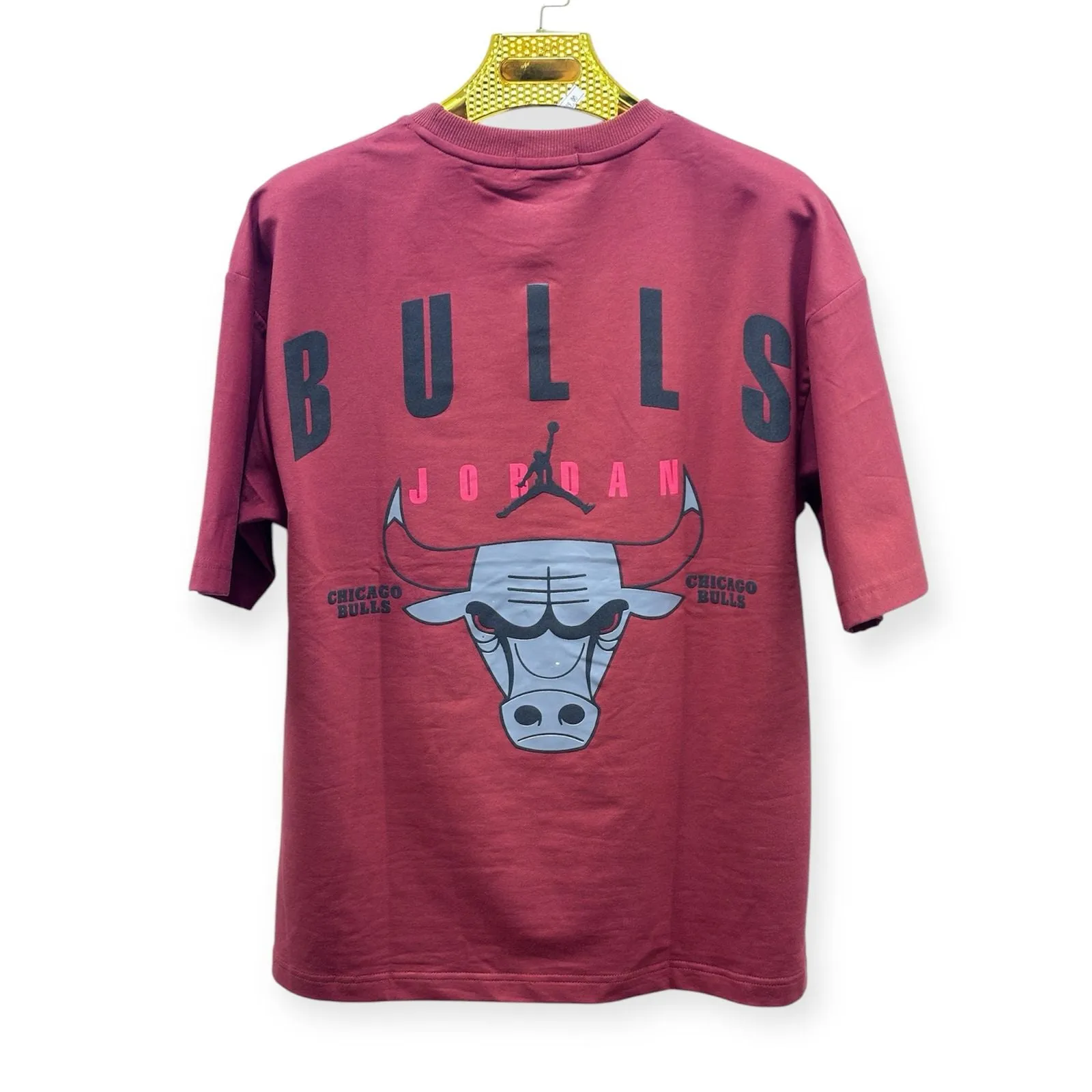 Trending Mens Bull Printed Short Sleeve T-shirt