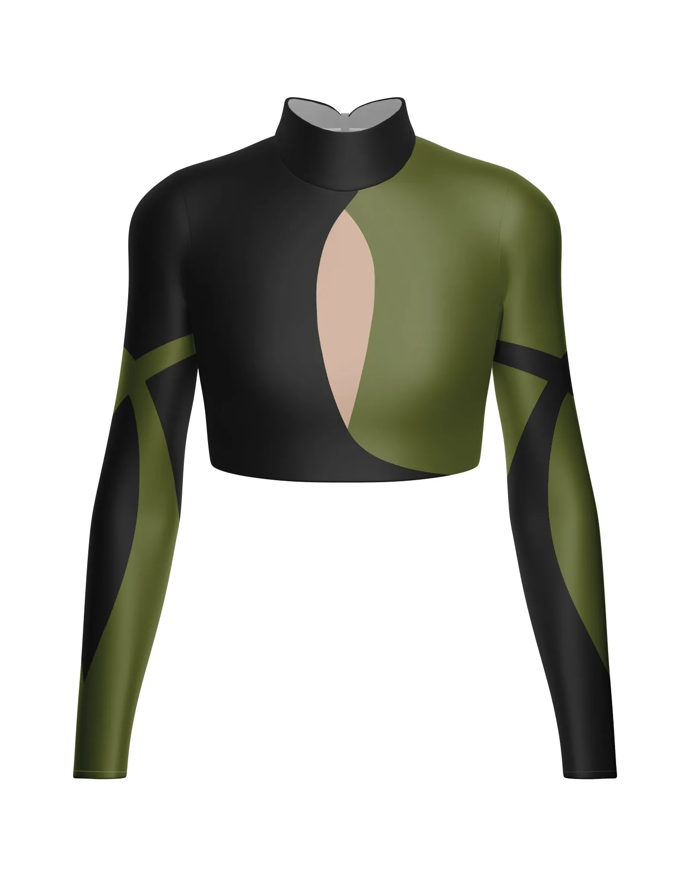 Twisted LS Crop Top