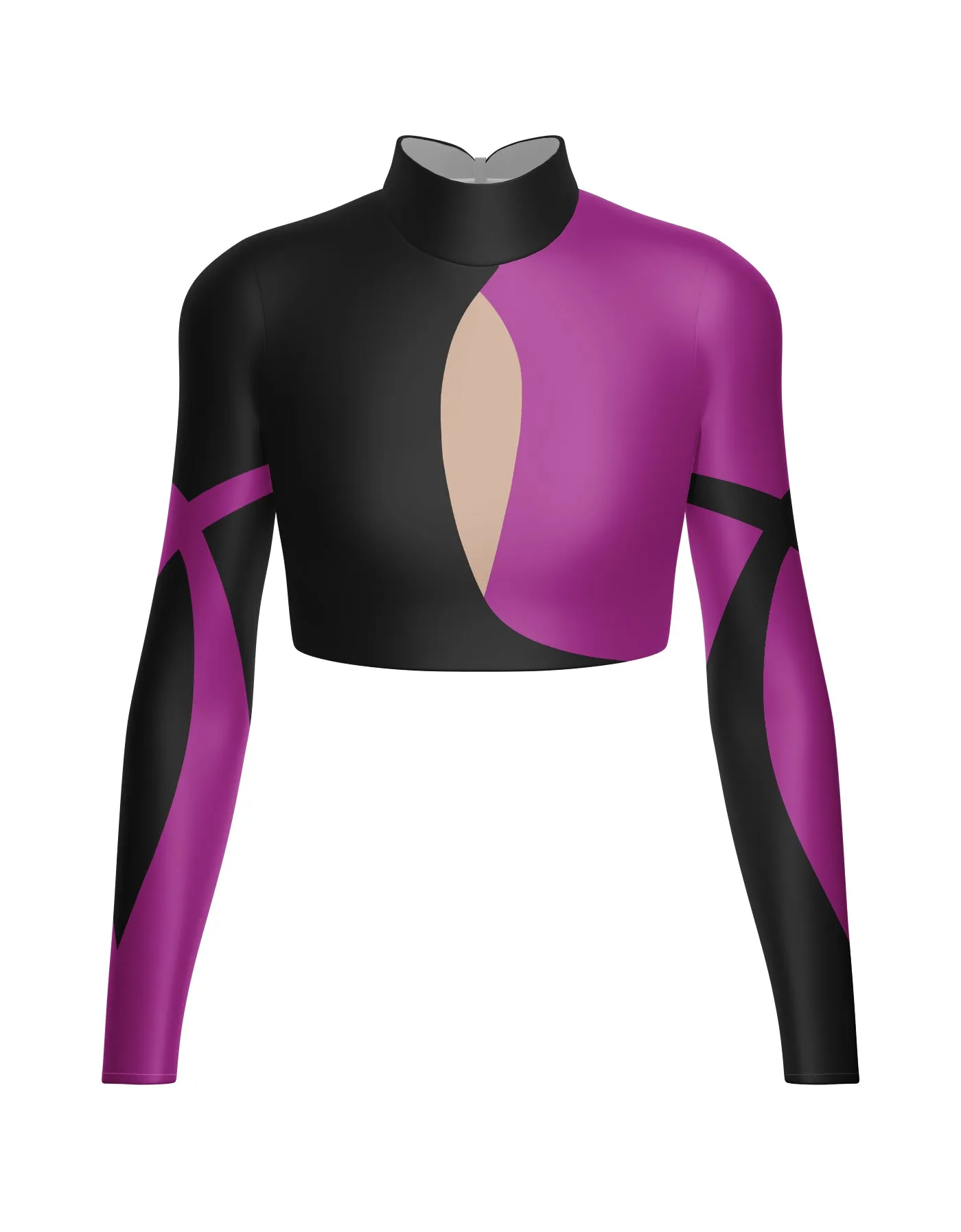 Twisted LS Crop Top