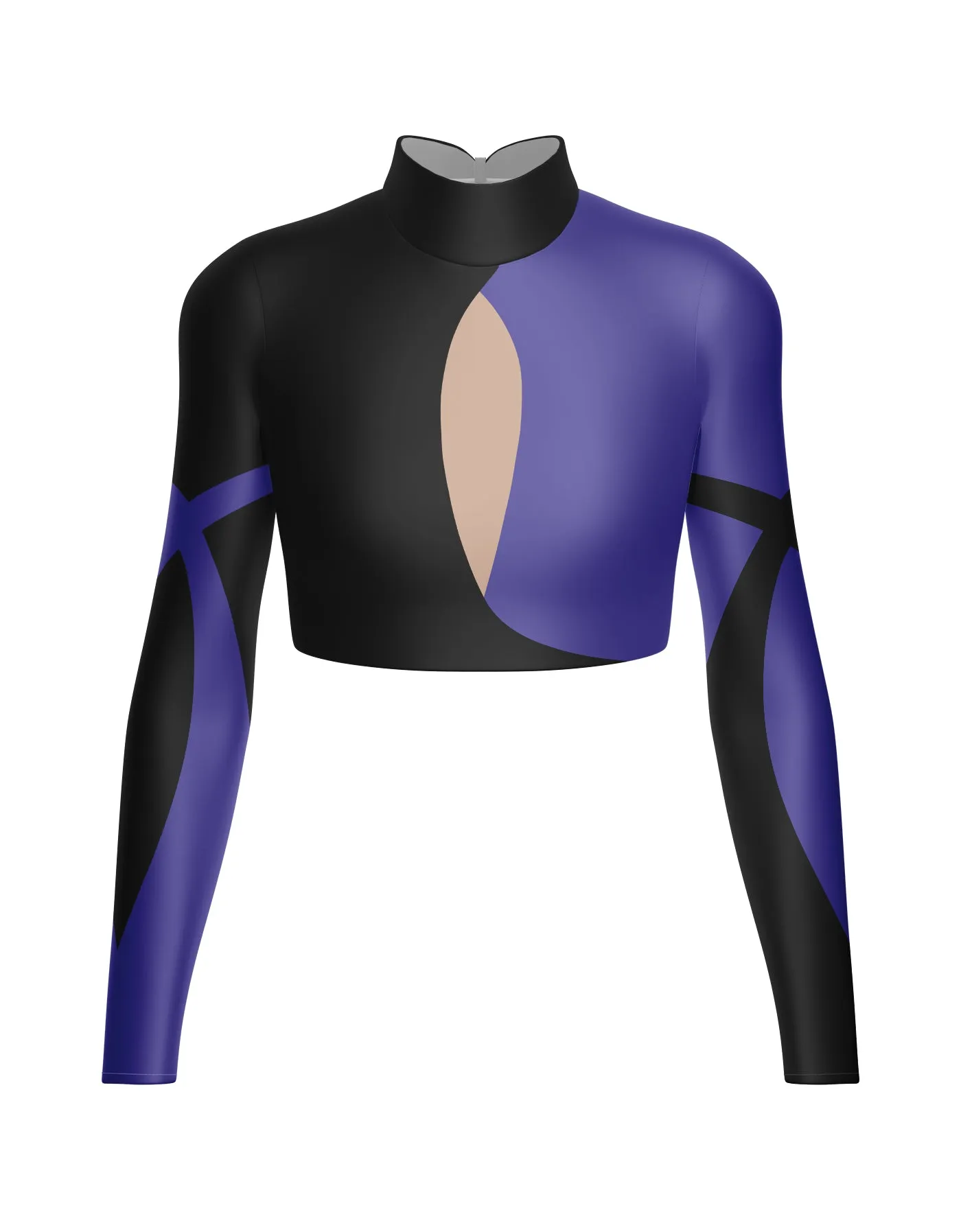 Twisted LS Crop Top