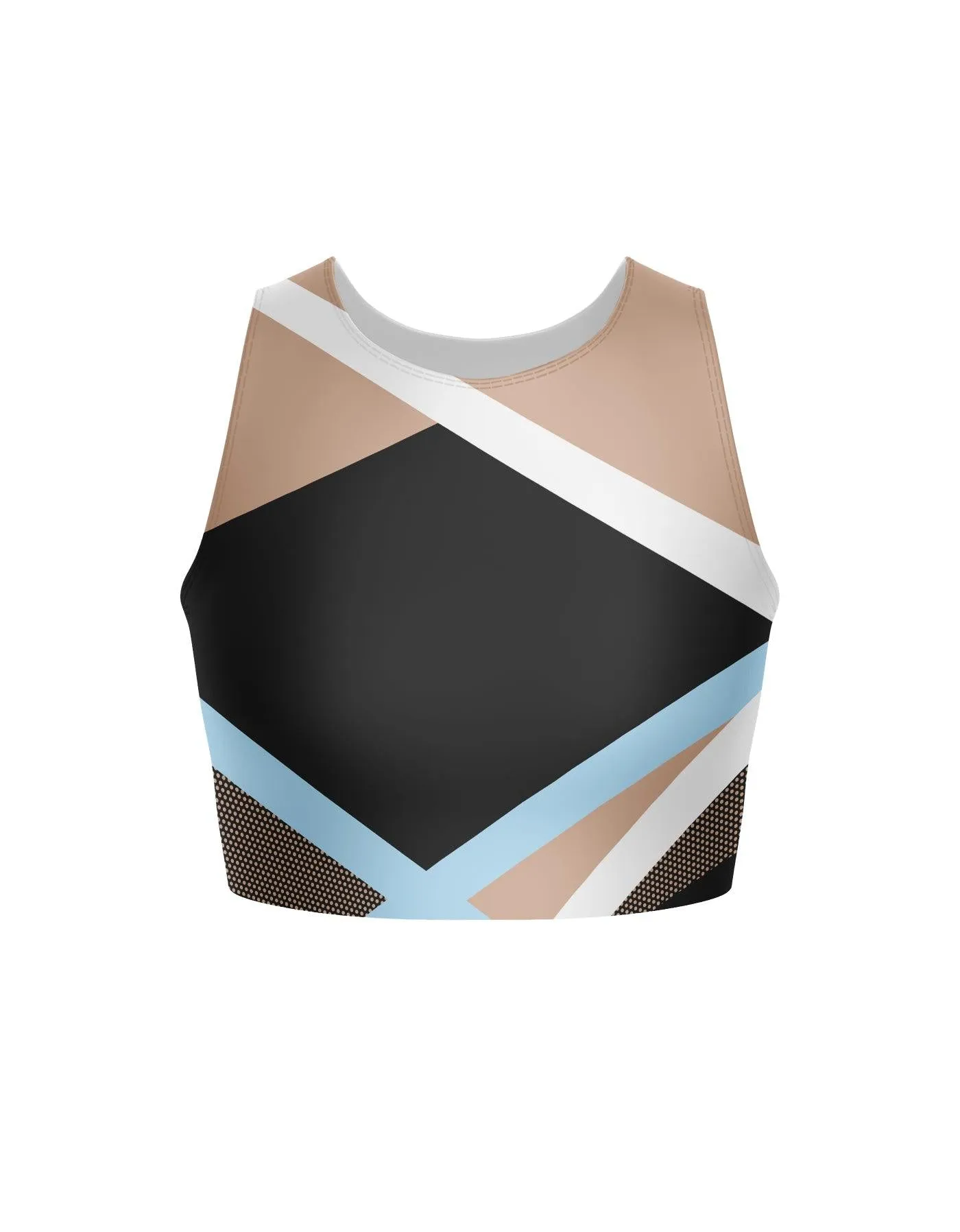 Vogue Sleeveless Crop Top