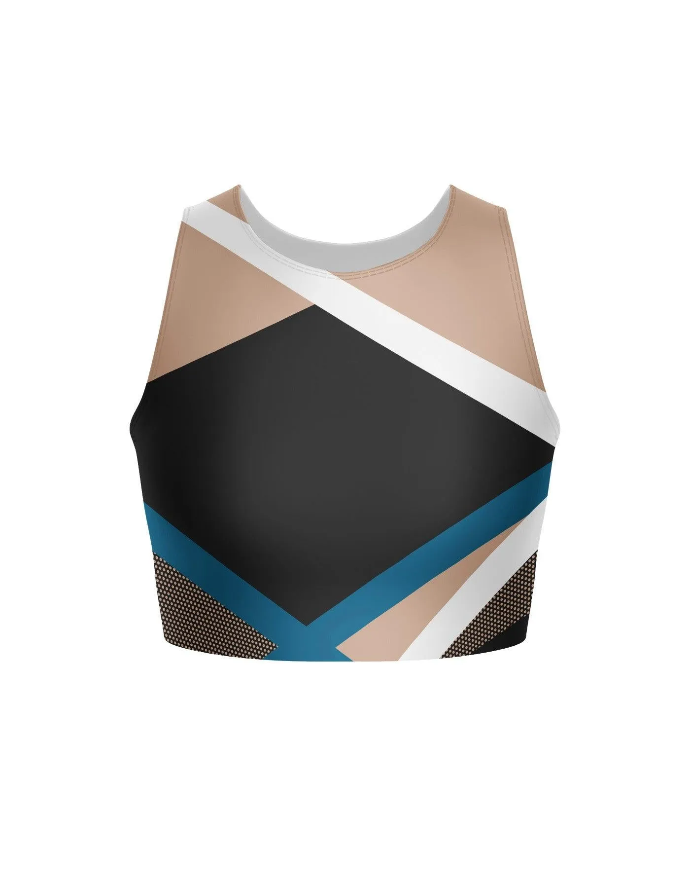 Vogue Sleeveless Crop Top