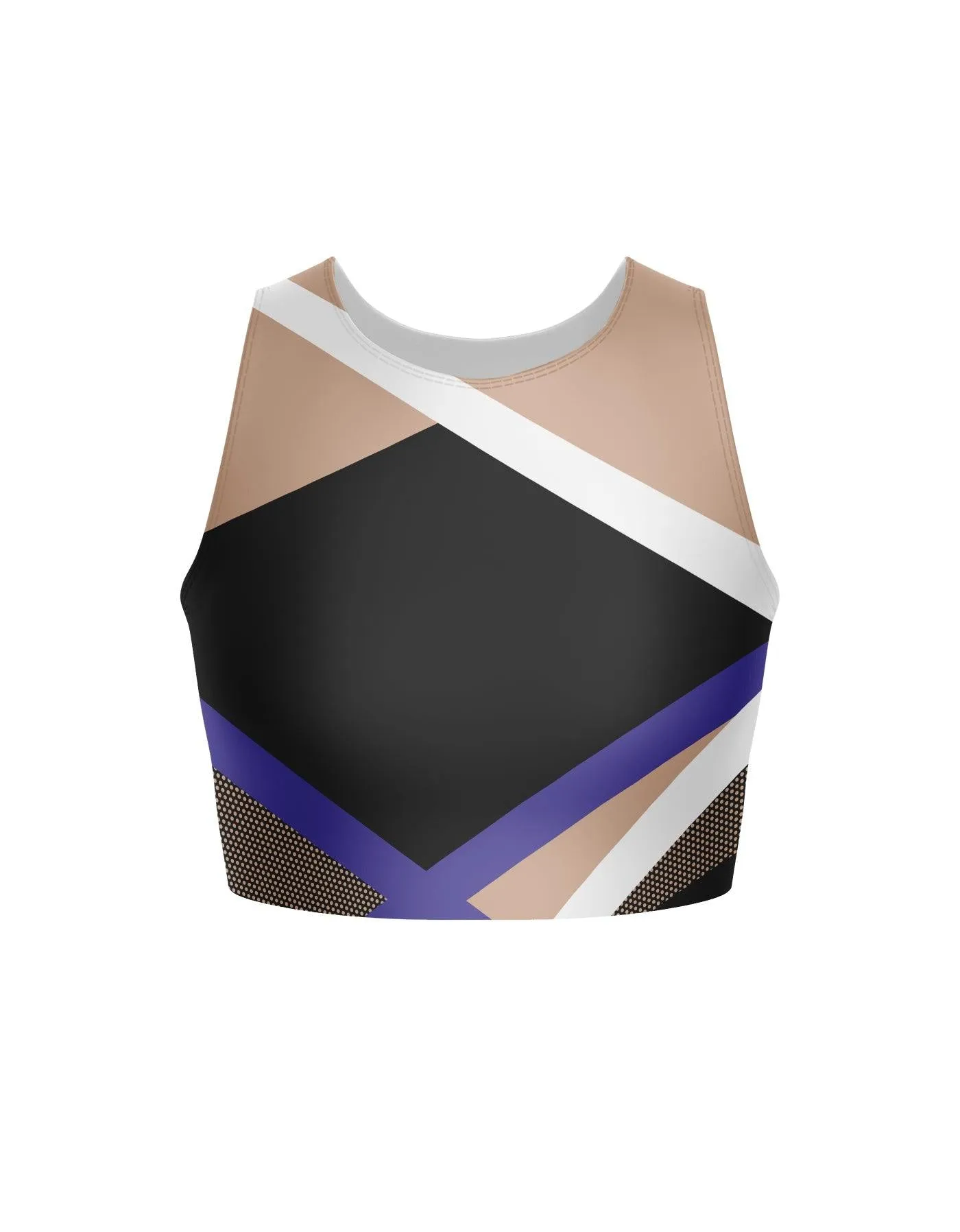 Vogue Sleeveless Crop Top