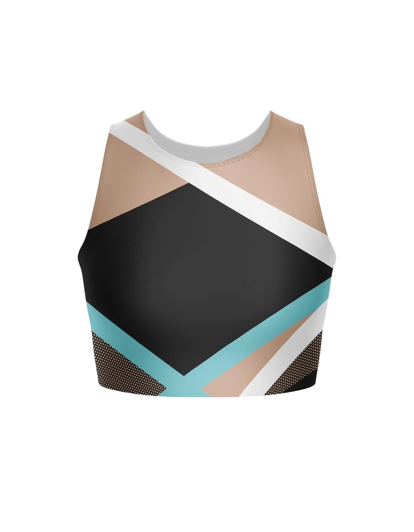 Vogue Sleeveless Crop Top