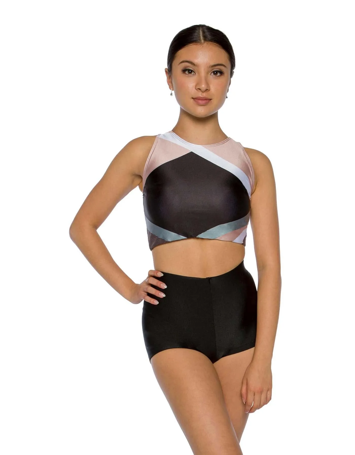 Vogue Sleeveless Crop Top
