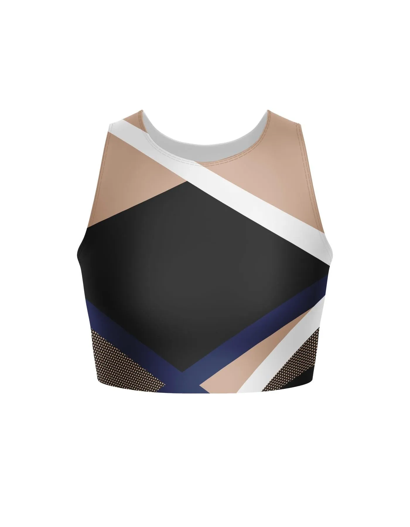Vogue Sleeveless Crop Top