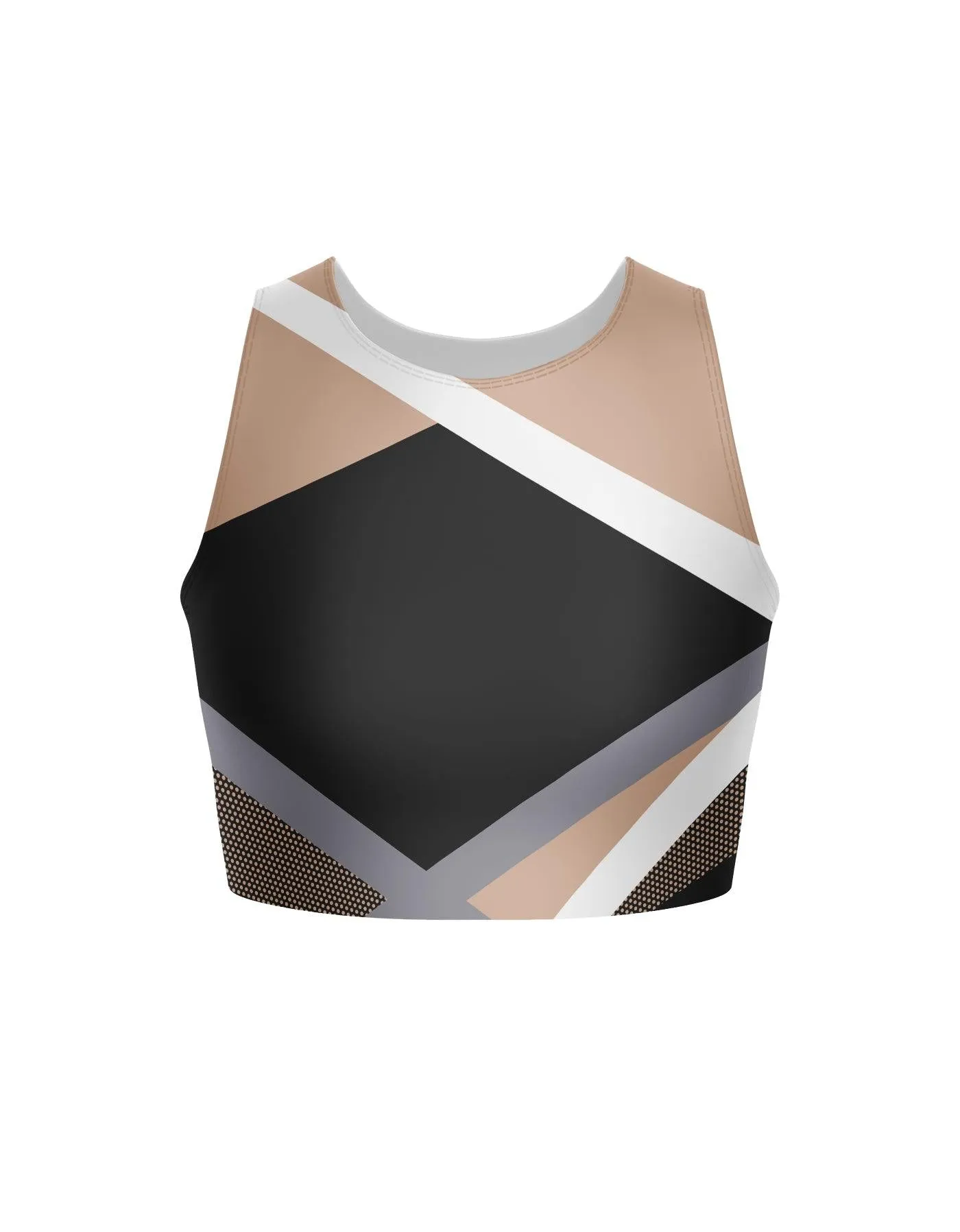 Vogue Sleeveless Crop Top