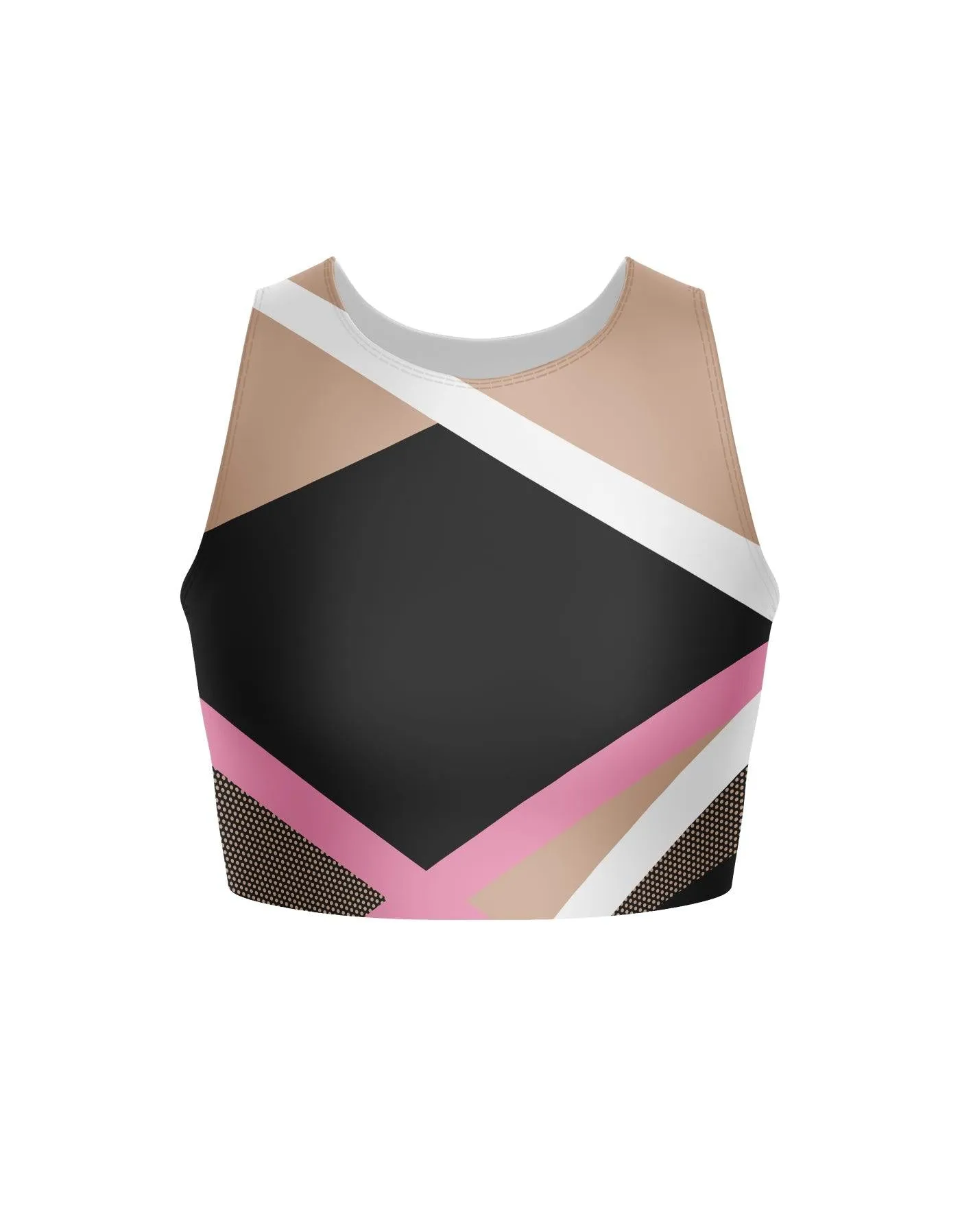 Vogue Sleeveless Crop Top